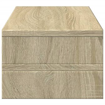 Monitorstandaard 54x22x15 cm bewerkt hout sonoma eikenkleurig 6