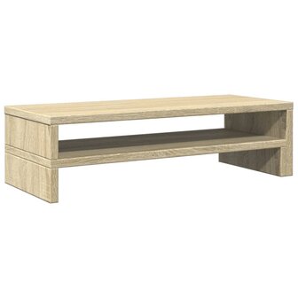 Monitorstandaard 54x22x15 cm bewerkt hout sonoma eikenkleurig 7