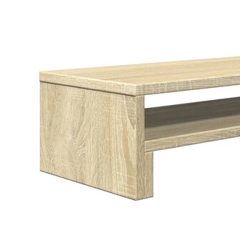 Monitorstandaard 54x22x15 cm bewerkt hout sonoma eikenkleurig 8