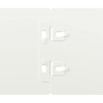 Gazonranden 10 st 10x103 cm koudgewalst staal wit 7