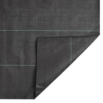 Worteldoek 1,5x25 m polypropeen zwart 7