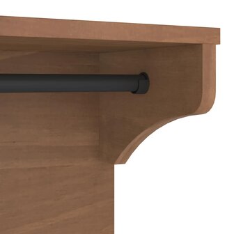 Wandkapstok SANDNES 43x30x42 cm massief grenenhout 8