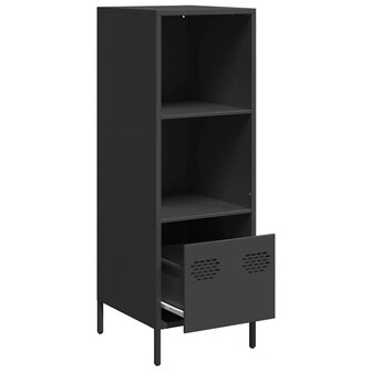 Hoge kast 35x39x103,5 cm staal zwart 4