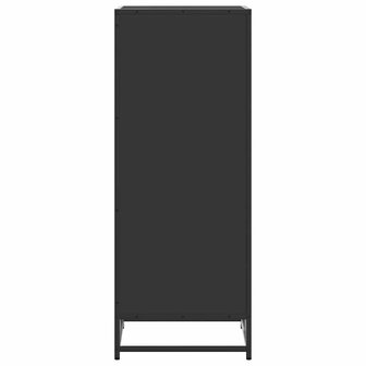 Schoenenrek 48x38x97,5 cm bewerkt hout zwart 5