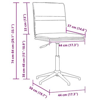 Eetkamerstoel fluweel geel 9