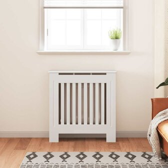 Radiatorombouw 78 cm MDF wit 3