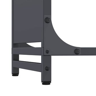 Brandhoutrek 44x28x65 cm koudgewalst staal antracietkleurig 8