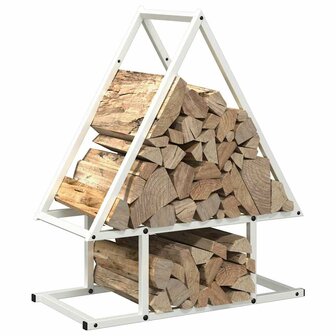 Brandhoutrek 50x25x60 cm koudgewalst staal wit 4