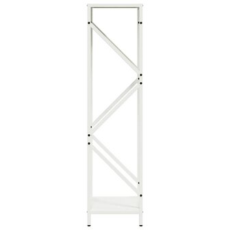 Brandhoutrek 34x25x100 cm koudgewalst staal wit 6