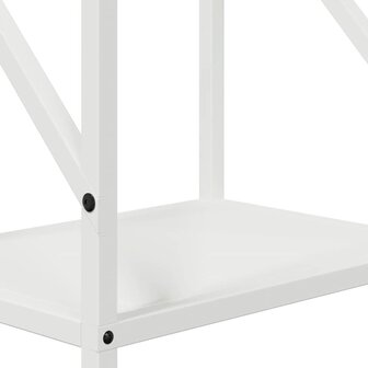 Brandhoutrek 34x25x100 cm koudgewalst staal wit 9