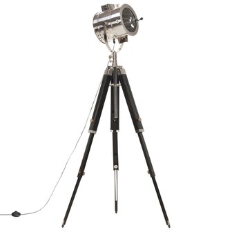 Vloerlamp driepoot 165 cm massief mangohout      2