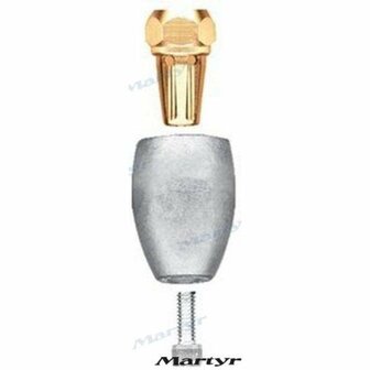 CMPNDAF14UNSA - BRAVO III AS ANODE KIT 2003 ALUMINIUM 1