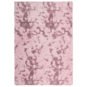 Hoogpolig vloerkleed NAVARRA 160x230 cm polyester stoffig roze 2