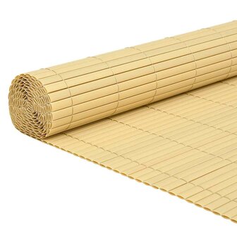 Tuinhek Dubbelzijdig Geel 1,8x5 m PVC 2