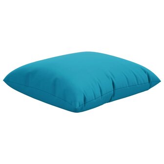 Bankkussens 4 stuks Blauw 40x40 cm Stof 3