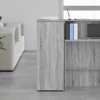 Opbergkast 40x45x103,5 cm bewerkt hout grijs sonoma eikenkleur 3