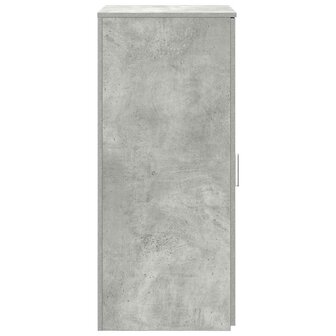 Opbergkast 50x45x103,5 cm bewerkt hout betongrijs 5