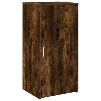 Opbergkast 50x45x103,5 cm bewerkt hout gerookt eikenkleur 2