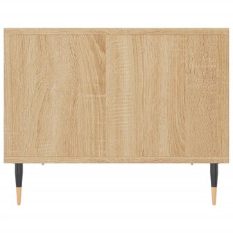 Salontafel 60x50x40 cm bewerkt hout sonoma eikenkleurig 5