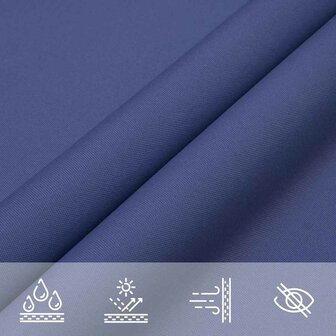 Zonnezeil Blauw 7x5x5 m 100% Polyester Oxford 7