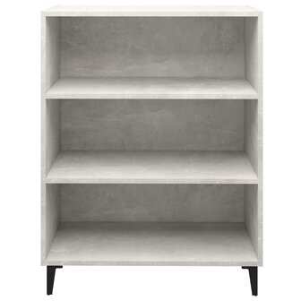 Dressoir 69,5x32,5x90 cm bewerkt hout betongrijs 3