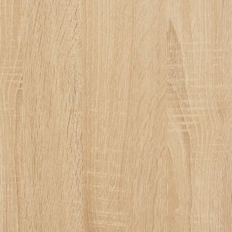 Nachtkastje 40x41x50 cm bewerkt hout sonoma eikenkleurig 8