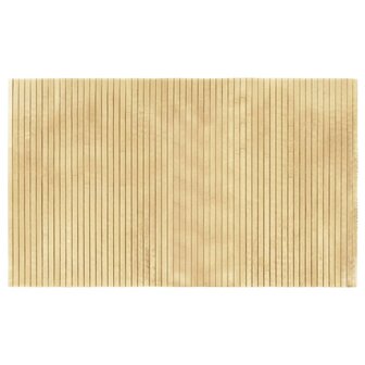 Vloerkleed rechthoekig 60x100 cm bamboe lichtnaturel 2