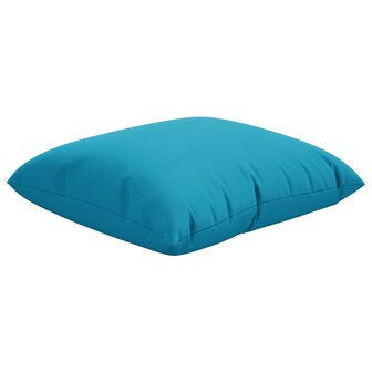 Bankkussens 4 stuks Blauw 50x50 cm Stof 3