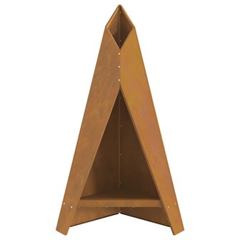 Vuurkorf Bruin 58 x 40 x 100 cm Cortenstaal 5