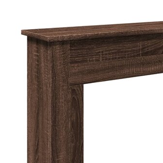 Haardombouw 75x20x87,5 cm bewerkt hout bruin eikenkleurig 7