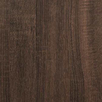 Haardombouw 75x20x87,5 cm bewerkt hout bruin eikenkleurig 8