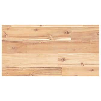 Tafelblad rechthoekig 40x20x2 cm massief acaciahout 2