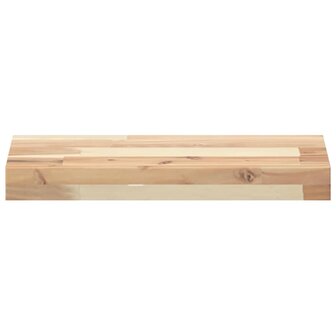 Tafelblad rechthoekig 40x20x4 cm massief acaciahout 4