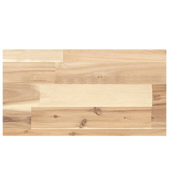 Tafelblad rechthoekig 60x20x4 cm massief acaciahout 2
