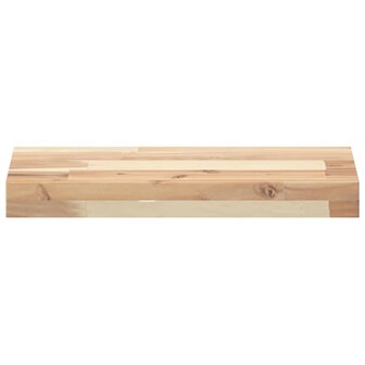 Tafelblad rechthoekig 60x20x4 cm massief acaciahout 4
