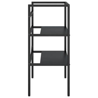Wastafelframe 59x38x83 cm ijzer zwart 4
