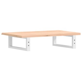 Badkamer wandschap staal en massief eikenhout 6