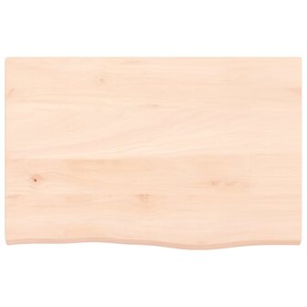 Badkamer wandschap staal en massief eikenhout 8