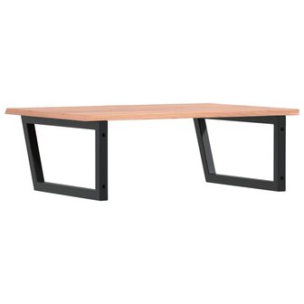 Badkamer wandschap staal en massief eikenhout 6