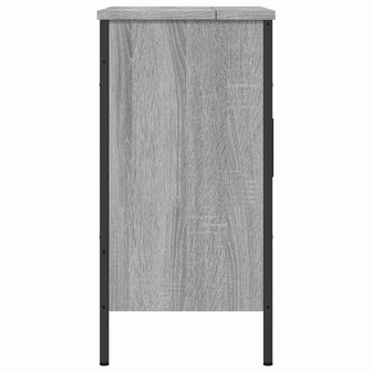 Wastafelkast 60x30x60 cm bewerkt hout grijs sonoma eikenkleurig 7