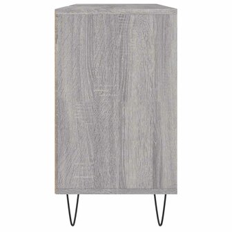 Badkamerkast 80x33x60 cm bewerkt hout grijs sonoma eikenkleurig 7