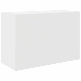 Badkamerwandkast 60x25x40 cm bewerkt hout wit 2