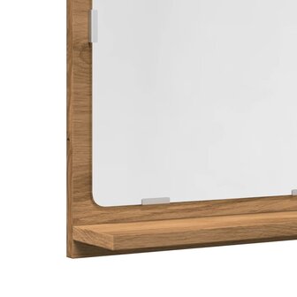 Badkamerspiegelkast 40x11x37 cm bewerkt hout artisanaal eiken 7