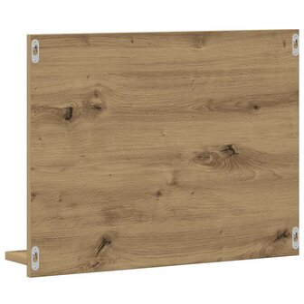 Badkamerspiegelkast 60x10,5x45 cm artisanaal eikenkleurig 6