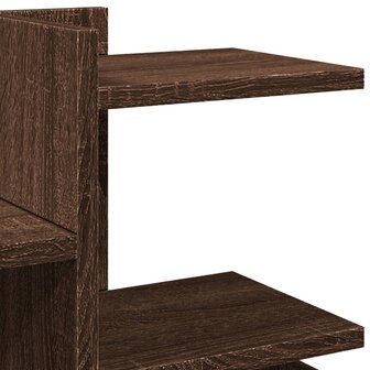 Bureau organiser 49x20x52,5 cm bewerkt hout bruin eikenkleurig 7