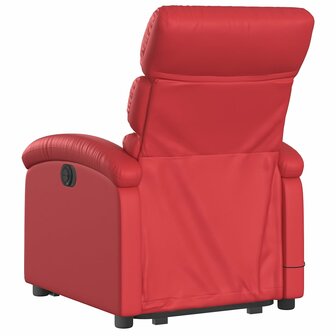 Sta-op-stoel kunstleer rood 5
