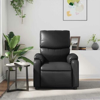 Massagestoel verstelbaar kunstleer zwart 3