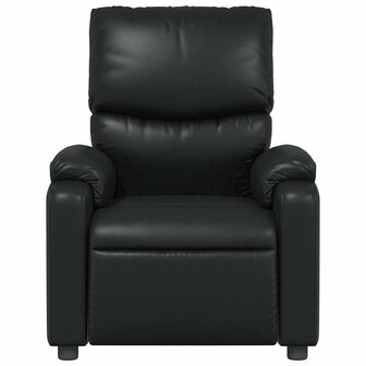 Massagestoel verstelbaar kunstleer zwart 5