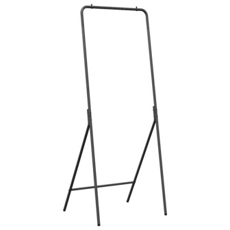 Kledingrek Zwart 60 x 53 x 155 cm Staal 2