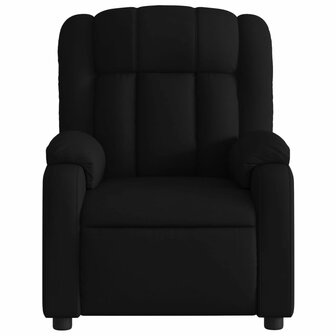 Massagestoel met zwarte stof 7